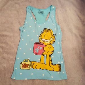 Garfield Pajama Tank Top & Shorts Set